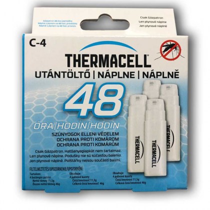 Thermacell butángáz utántöltő patron 4 db. C-4