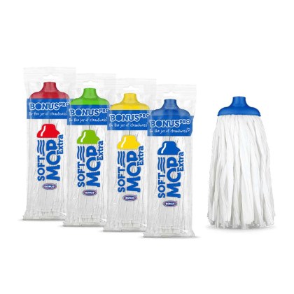 BONUS SoftMOP Extra felmosó fej- több színben-160gr HoReCa (B184,B283,B252,B221)